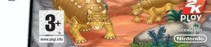 Go, Diego, Go! Great Dinosaur Rescue, the PEGI square on its front
