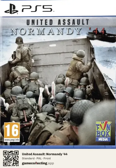 United Assault: Normandy '44 PlayStation 5, PAL box front