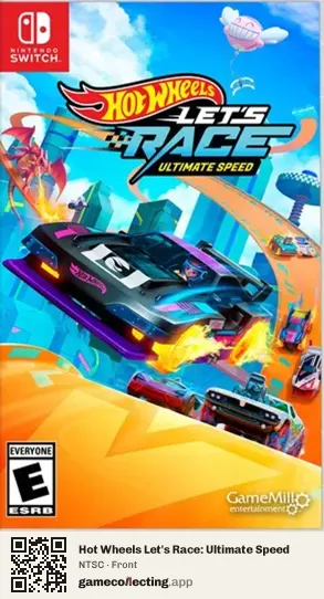 Hot Wheels Let's Race: Ultimate Speed Nintendo Switch, NTSC box front