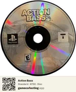 Action Bass PlayStation, NTSC disc