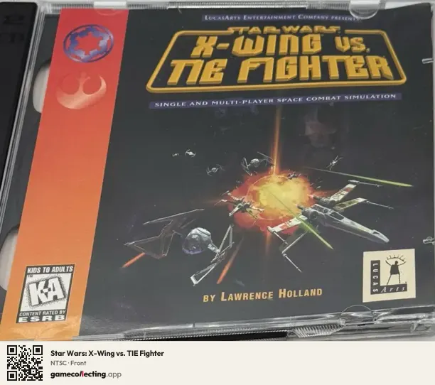 Star Wars: X-Wing vs. TIE Fighter Computer, NTSC box front
