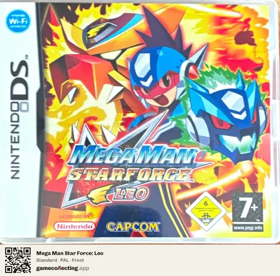 Mega Man Star Force: Leo Nintendo DS, PAL box front