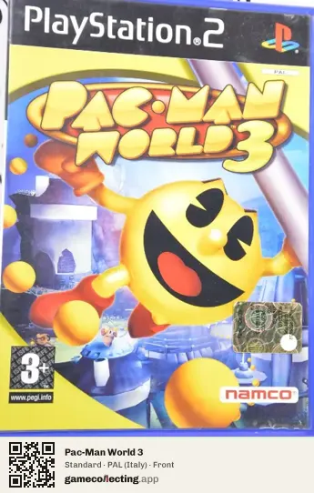 Pac-Man World 3 PlayStation 2, Italy box front