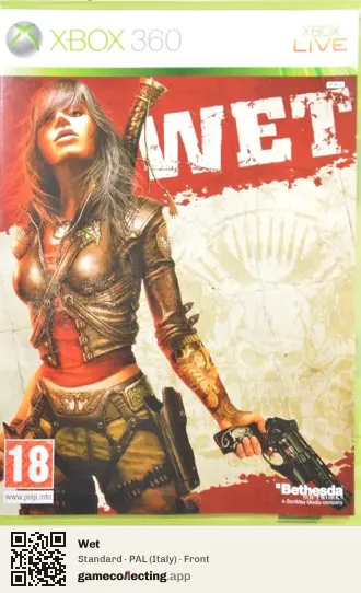 Wet Xbox 360, Italy box front