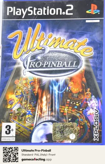 Ultimate Pro-Pinball PlayStation 2, Italy box front
