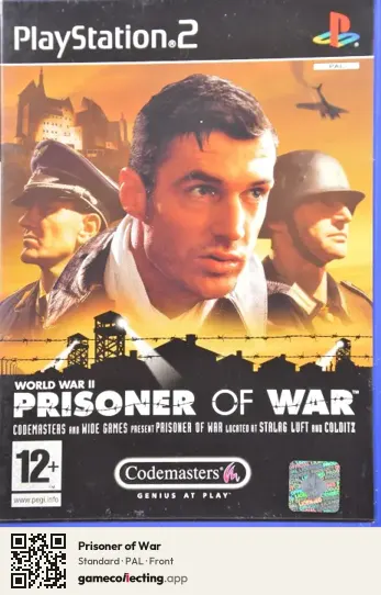 Prisoner of War PlayStation 2, PAL box front