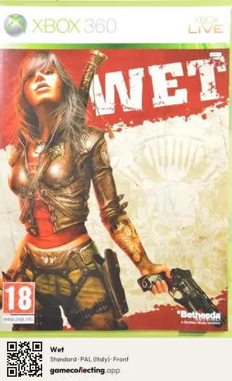 Wet Xbox 360, Italy box front