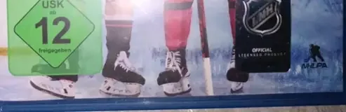 NHL 23, the USK square on its front