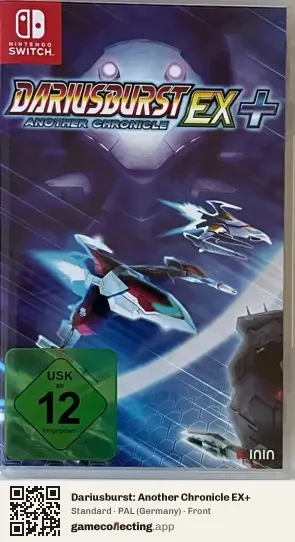 Dariusburst: Another Chronicle EX+ Nintendo Switch, Germany box front