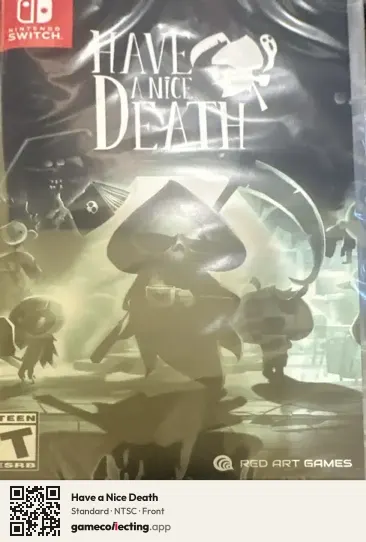 Have a Nice Death Nintendo Switch, NTSC box front