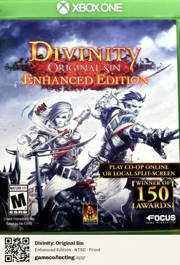 Divinity: Original Sin Xbox One, NTSC box front