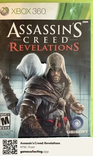 Assassin's Creed: Revelations Xbox 360, NTSC box front
