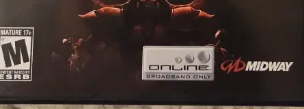 Mortal Kombat: Deception, the ESRB box on its front