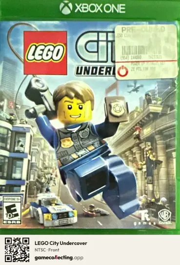 LEGO City Undercover Xbox One, NTSC box front