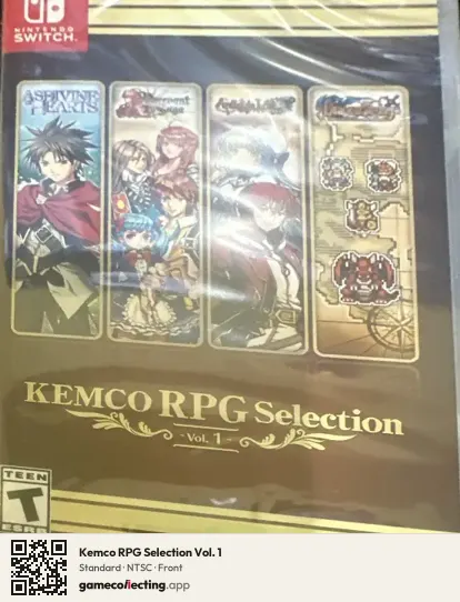 Kemco RPG Selection Vol. 1 Nintendo Switch, NTSC box front