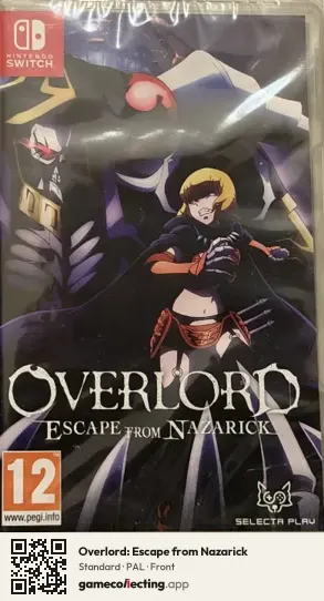 Overlord: Escape from Nazarick Nintendo Switch, PAL box front