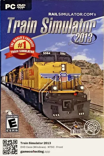 Train Simulator 2013 Computer, NTSC box front