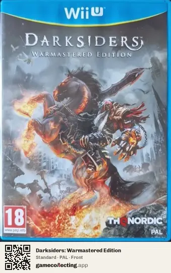 Darksiders: Warmastered Edition Nintendo Wii U, PAL box front