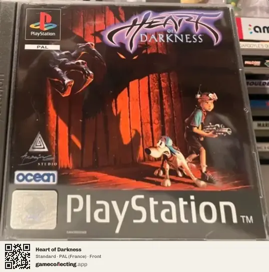 Heart of Darkness PlayStation, France box front