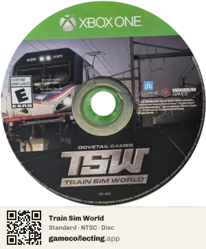 Train Sim World Xbox One, NTSC disc