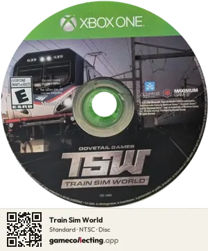 Train Sim World Xbox One, NTSC disc