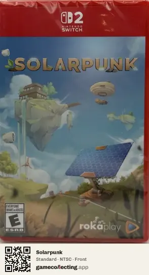 Solarpunk Nintendo Switch 2, NTSC box front