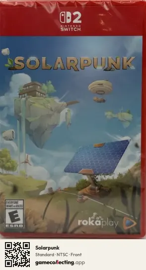 Solarpunk Nintendo Switch 2, NTSC box front