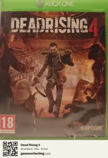 Dead Rising 4 Xbox One, PAL box front