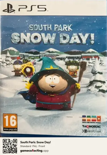 South Park: Snow Day! PlayStation 5, PAL box front