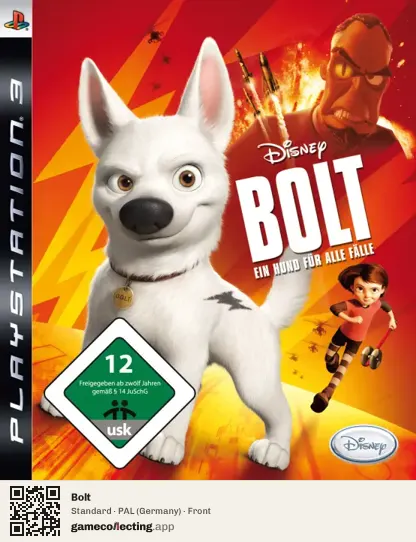 Bolt PlayStation 3, Germany box front