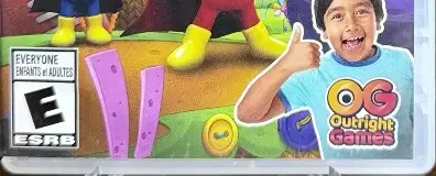 Ryan's Rescue Squad, the ESRB box on its front