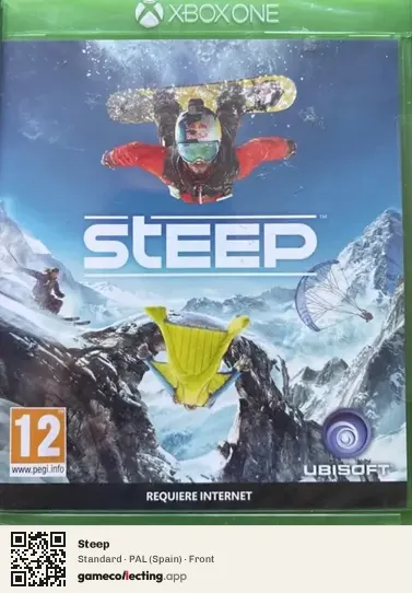 Steep Xbox One, Spain box front