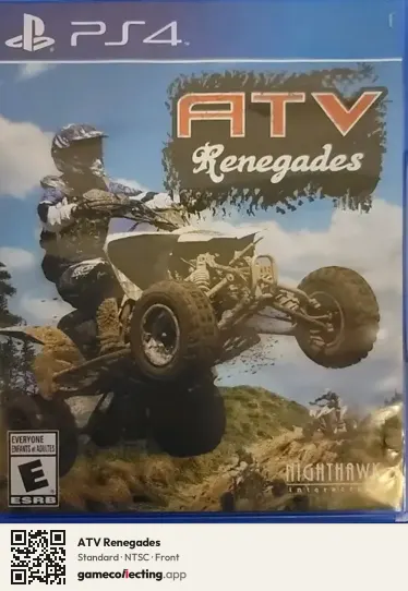ATV Renegades PlayStation 4, NTSC box front