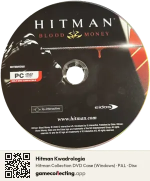 Hitman Kwadrologia Computer, PAL disc