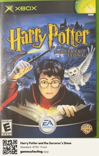 Harry Potter and the Sorcerer's Stone Xbox, NTSC box front