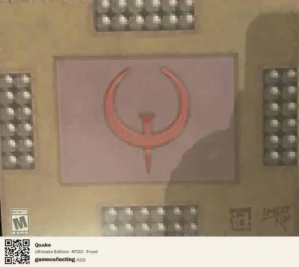 Quake PlayStation 4, NTSC box front