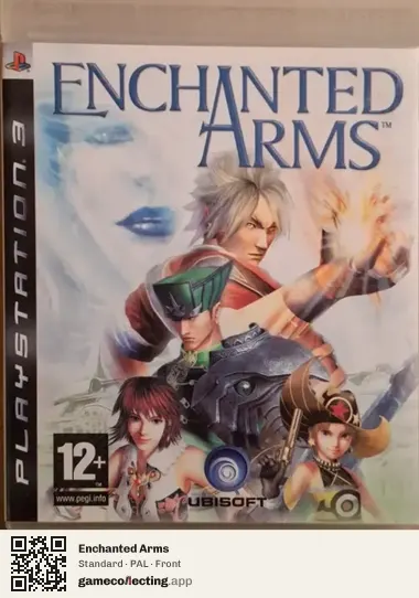 Enchanted Arms PlayStation 3, PAL box front