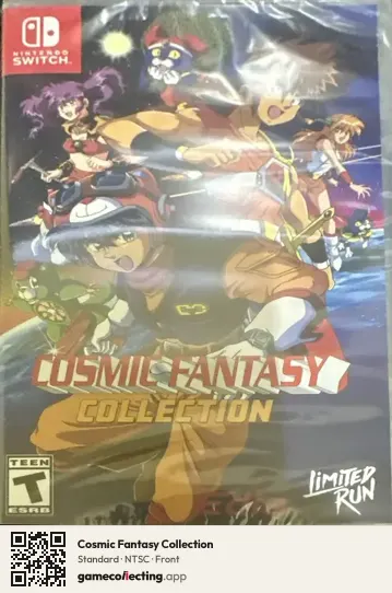 Cosmic Fantasy Collection Nintendo Switch, NTSC box front