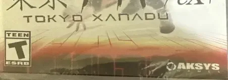 Tokyo Xanadu eX+, the ESRB box on its front