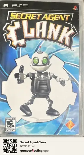 Secret Agent Clank PlayStation Portable, NTSC box front