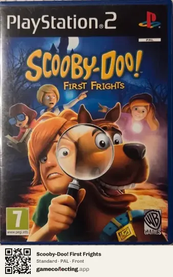Scooby-Doo! First Frights PlayStation 2, PAL box front