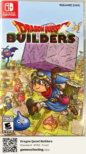 Dragon Quest Builders Nintendo Switch, NTSC box front