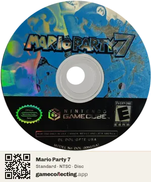Mario Party 7 Nintendo GameCube, NTSC disc