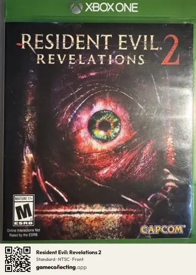 Resident Evil: Revelations 2 Xbox One, NTSC box front