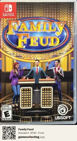 Family Feud Nintendo Switch, NTSC box front