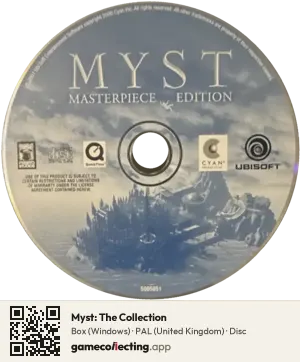 Myst: The Collection Computer, PAL disc