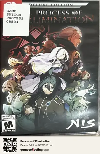 Process of Elimination Nintendo Switch, NTSC box front