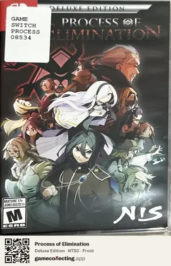 Process of Elimination Nintendo Switch, NTSC box front