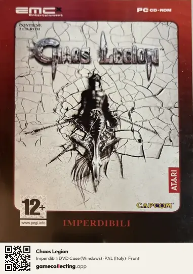 Chaos Legion Computer, Italy box front