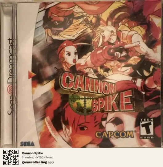 Cannon Spike Sega Dreamcast, NTSC box front